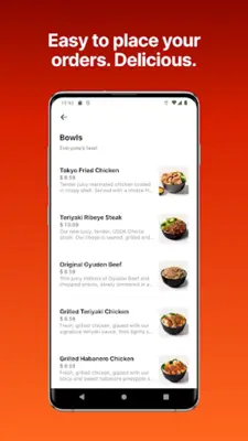 Yoshinoya android App screenshot 4